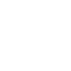 Hotel building icon in circular outline.