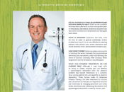 Doctor in white coat with stethoscope.